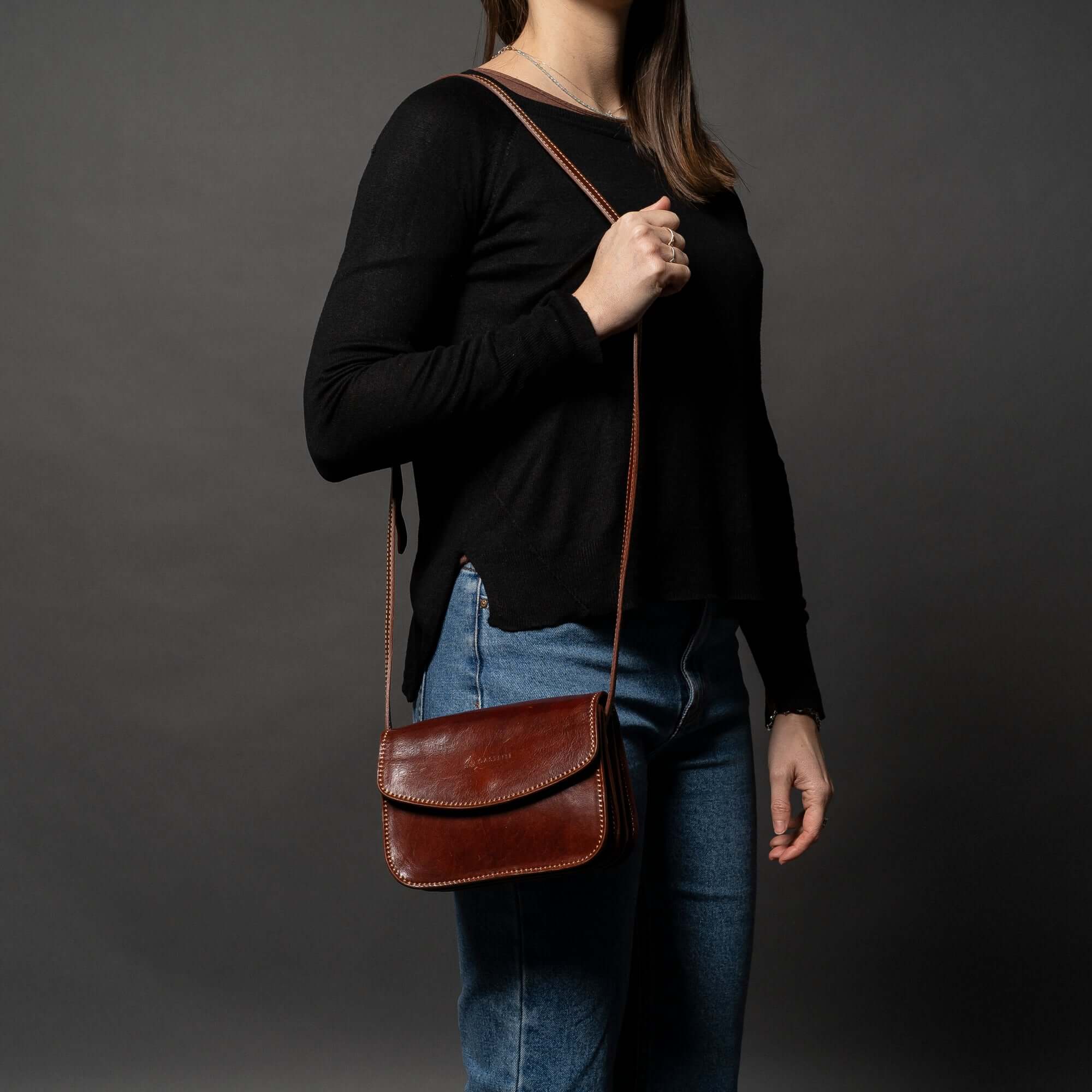 Pochette in pelle